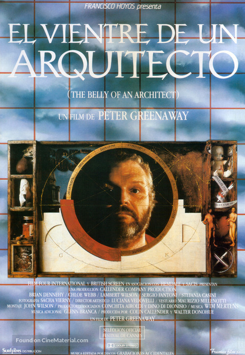 The Belly of an Architect - Spanish Movie Poster