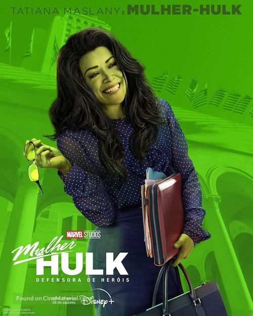 &quot;She-Hulk: Attorney at Law&quot; - Brazilian Movie Poster