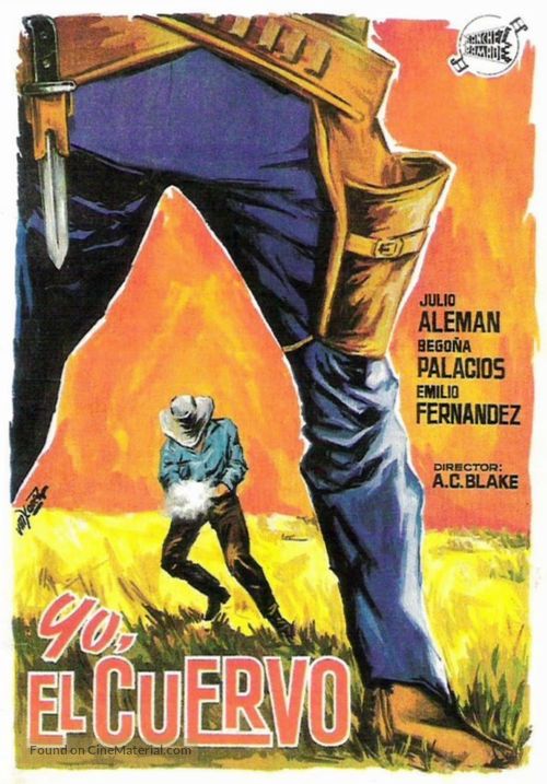 Yo, el valiente - Mexican Movie Poster