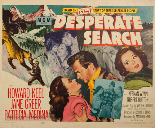 Desperate Search - Movie Poster