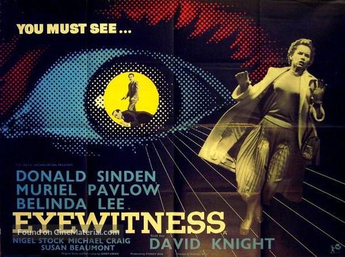 Eyewitness - British Movie Poster