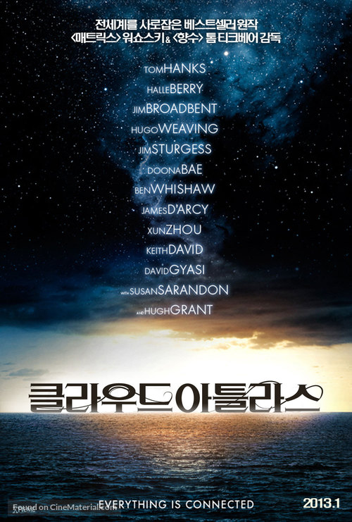Cloud Atlas - South Korean Movie Poster
