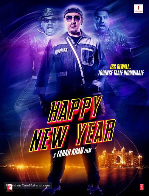 Happy New Year - Indian Movie Poster