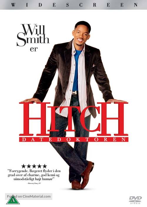 Hitch - Danish DVD movie cover