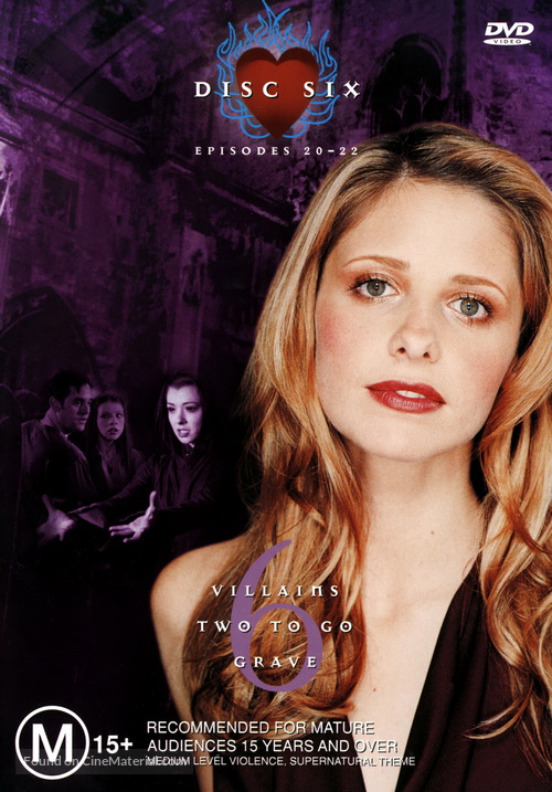 &quot;Buffy the Vampire Slayer&quot; - Australian DVD movie cover