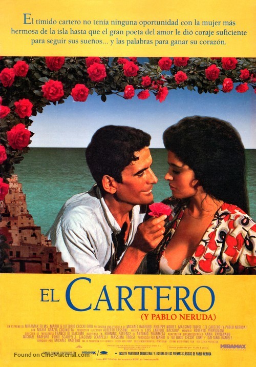 Postino, Il - Spanish Movie Poster