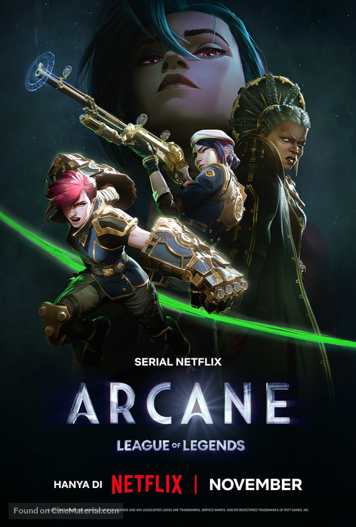 &quot;Arcane: League of Legends&quot; - Indonesian Movie Poster