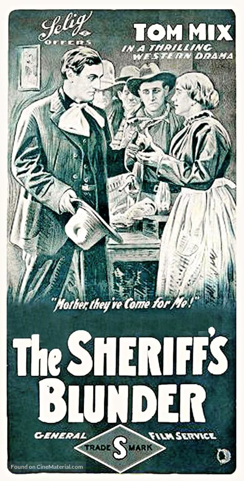 The Sheriff&#039;s Blunder - Movie Poster