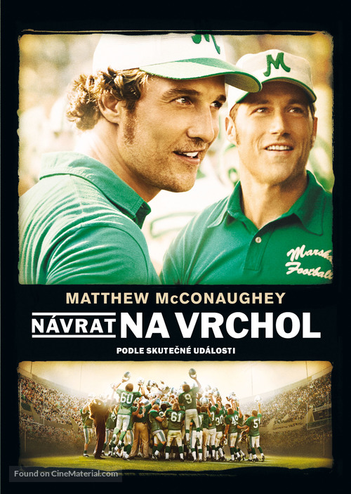 We Are Marshall - Czech DVD movie cover