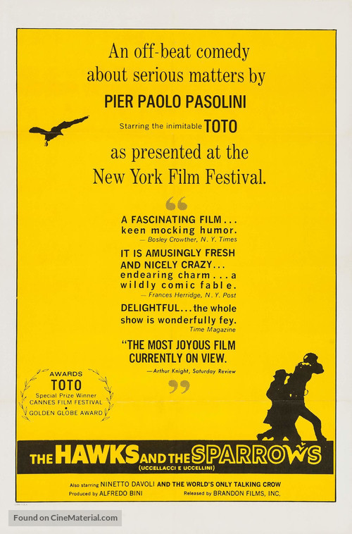 Uccellacci e uccellini - Movie Poster