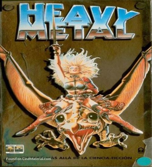 Heavy Metal - Spanish Blu-Ray movie cover