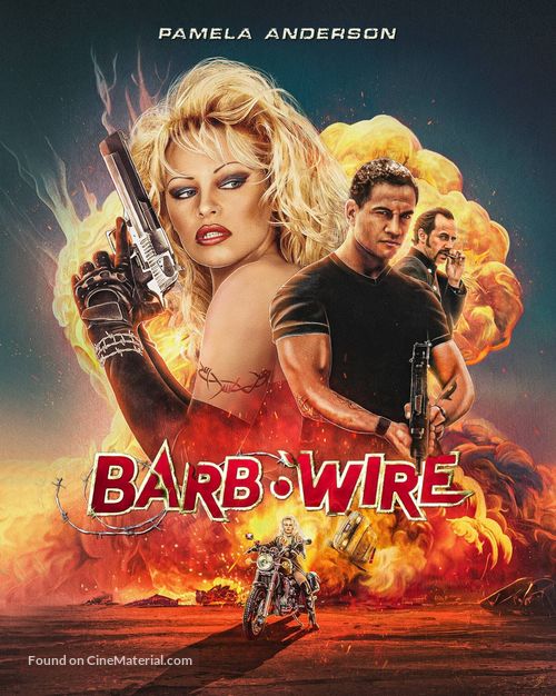 Barb Wire - German Movie Cover