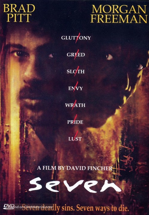 Se7en - DVD movie cover