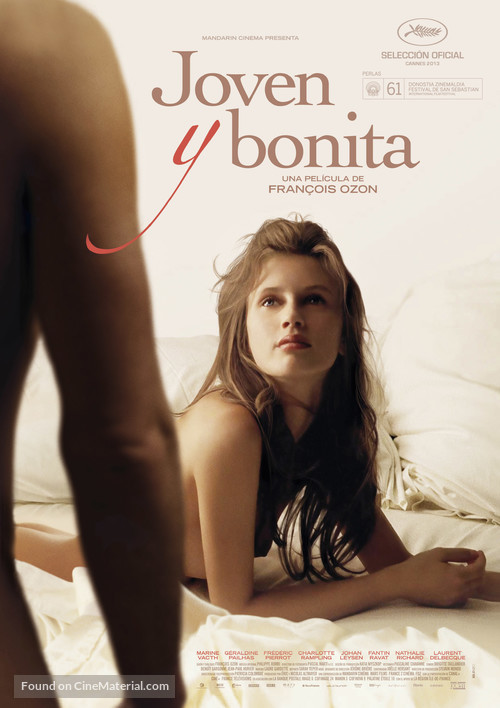 Jeune &amp; jolie - Spanish Movie Poster