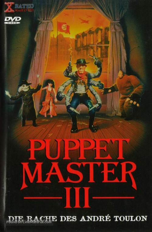 Puppet Master III: Toulon&#039;s Revenge - German DVD movie cover