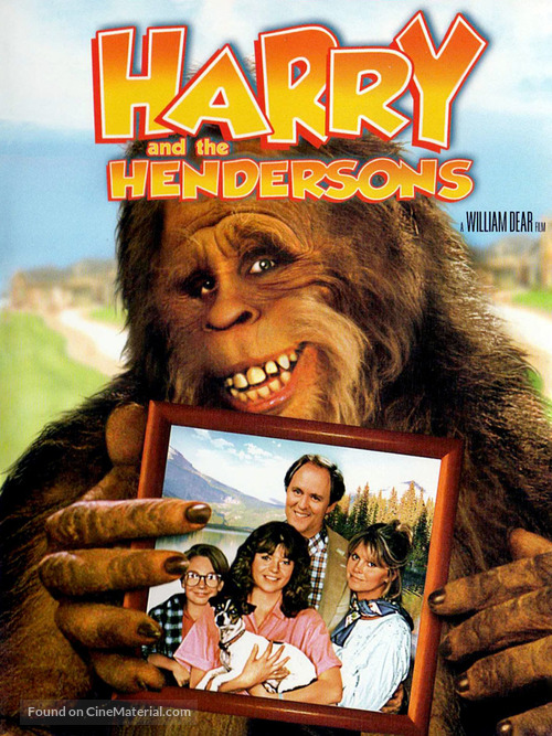 Harry and the Hendersons - DVD movie cover