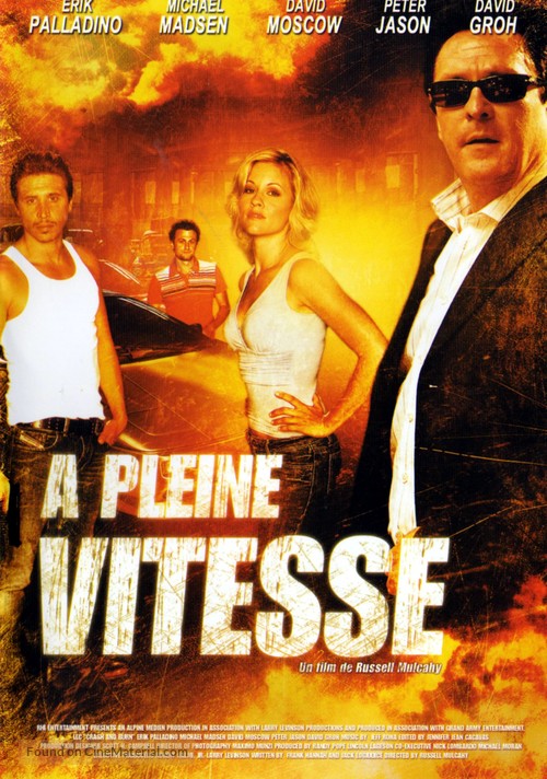 Crash and Burn - French DVD movie cover