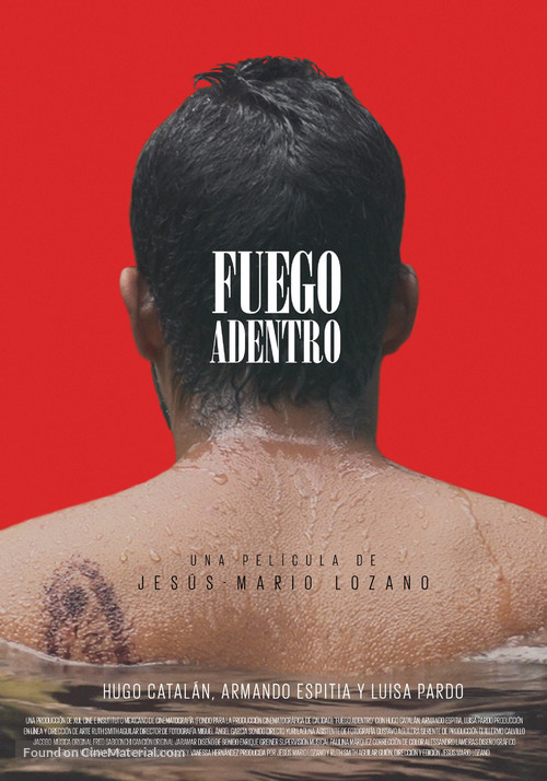 Fuego adentro - Mexican Movie Poster