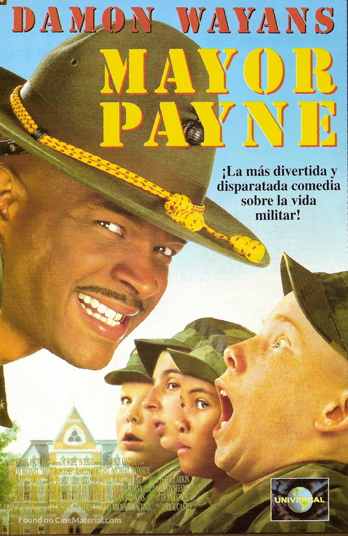 Major Payne - Spanish VHS movie cover
