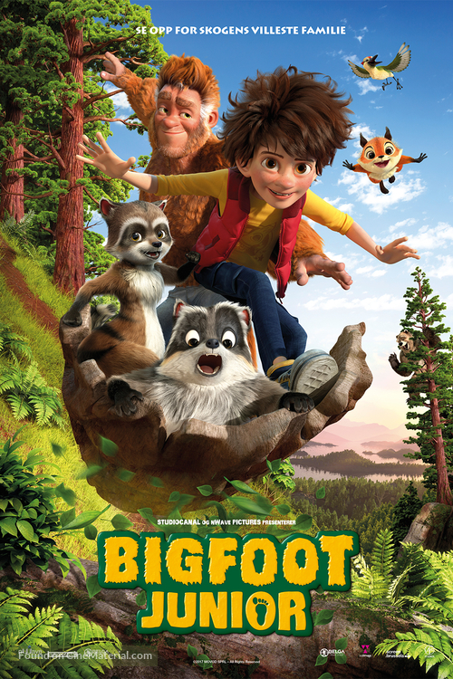 The Son of Bigfoot - Norwegian Movie Poster