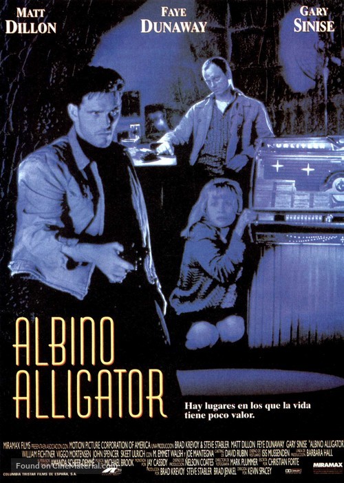 Albino Alligator - Spanish Movie Poster