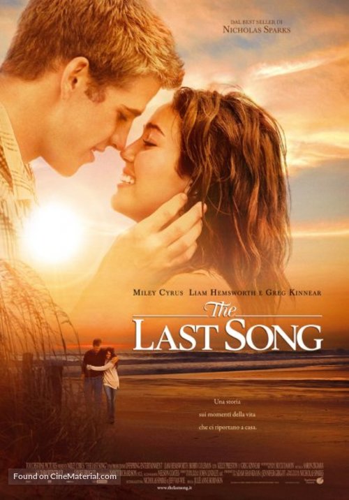 The Last Song - Italian Movie Poster