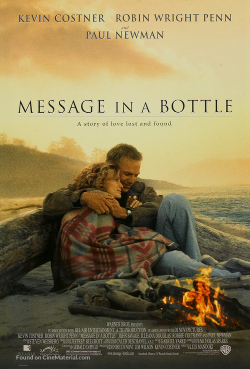 Message in a Bottle - Movie Poster