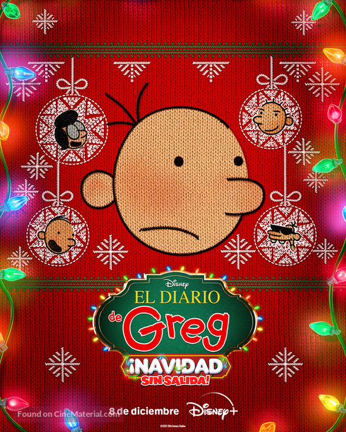 Diary of a Wimpy Kid Christmas: Cabin Fever - Argentinian Movie Poster