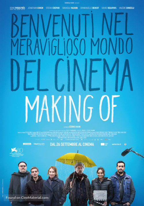 Making Of - Italian Movie Poster