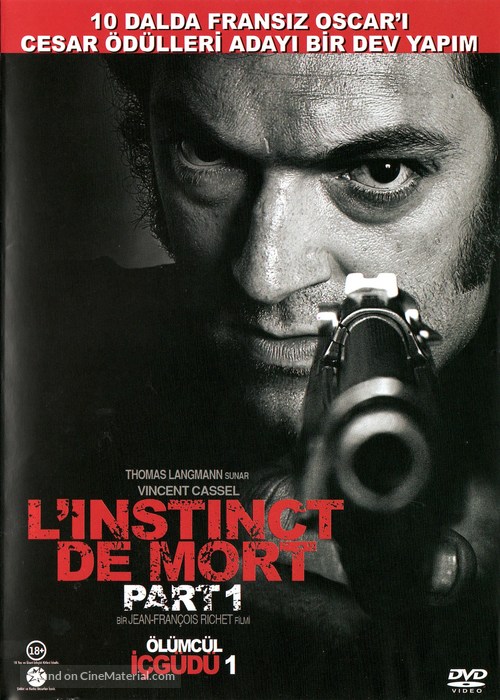 L&#039;instinct de mort - Turkish Movie Cover