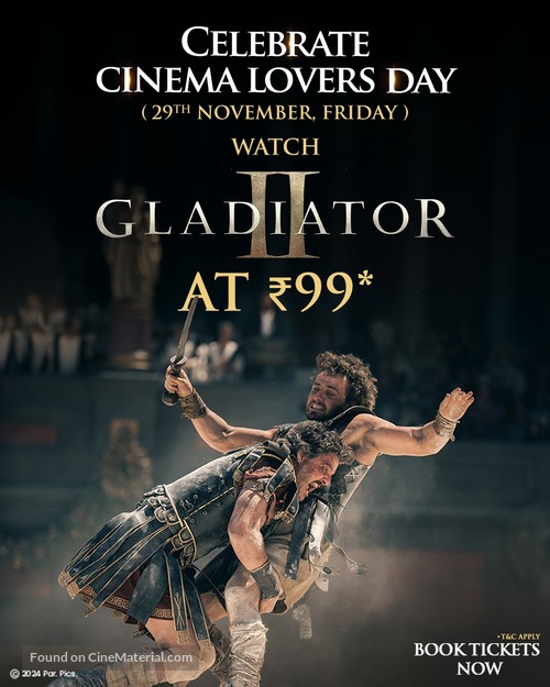 Gladiator II - Indian Movie Poster