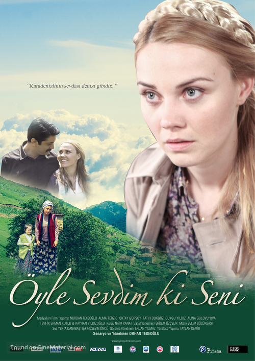 &Ouml;yle sevdim ki seni - Turkish Movie Poster
