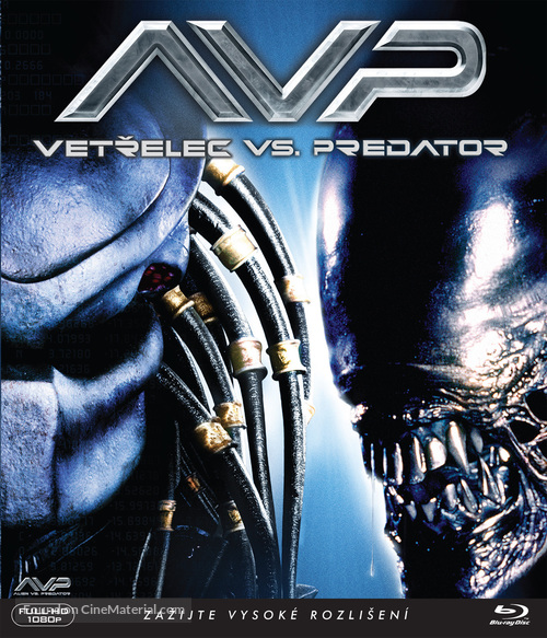 AVP: Alien Vs. Predator - Czech Movie Cover