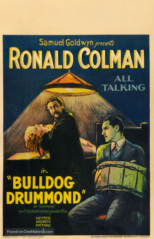 Bulldog Drummond - Movie Poster