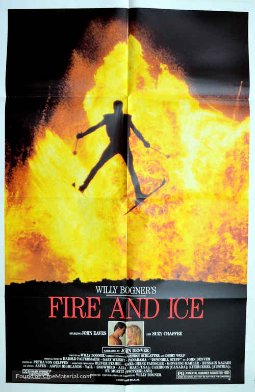 Fire and Ice - British Movie Poster