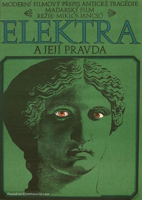 Szerelmem, Elektra - Czech Movie Poster