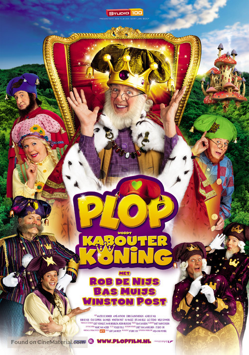 Plop wordt kabouterkoning - Dutch Movie Poster