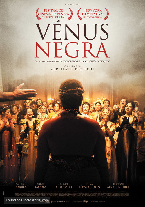 V&eacute;nus noire - Portuguese Movie Poster