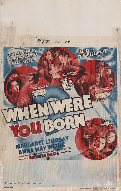When Were You Born - Movie Poster