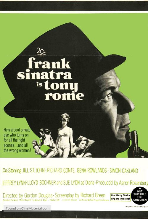 Tony Rome - Australian Movie Poster