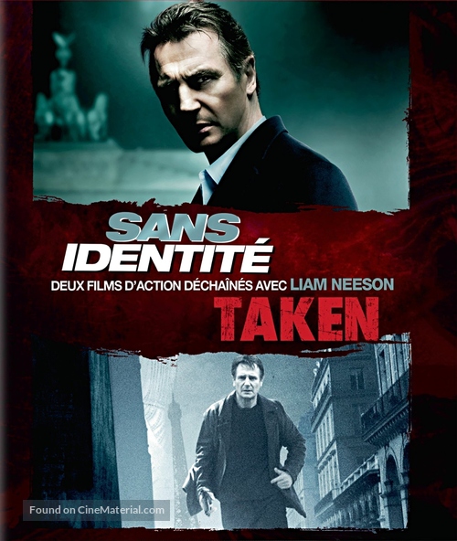 Taken - French Blu-Ray movie cover