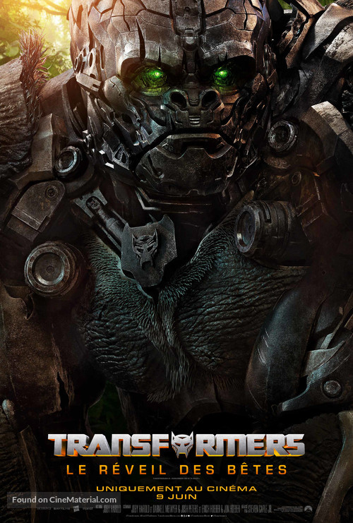 Transformers: Rise of the Beasts - Canadian Movie Poster