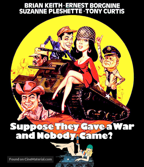 Suppose They Gave a War and Nobody Came? - Blu-Ray movie cover