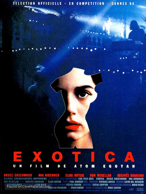 Exotica - French Movie Poster