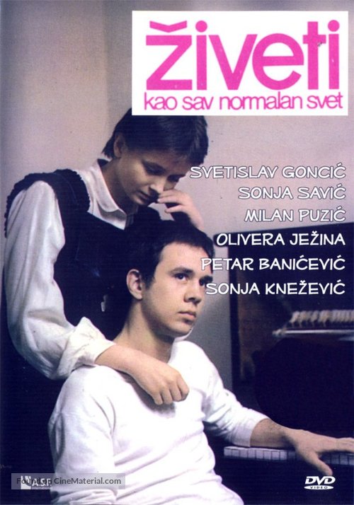 Ziveti kao sav normalan svet - Yugoslav Movie Poster