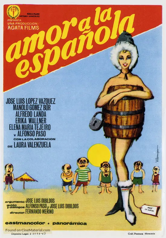 Amor a la espa&ntilde;ola - Spanish Movie Poster