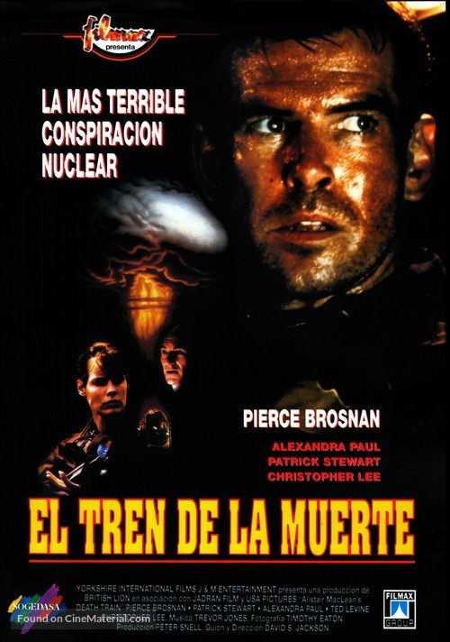 Death Train - Spanish Movie Poster