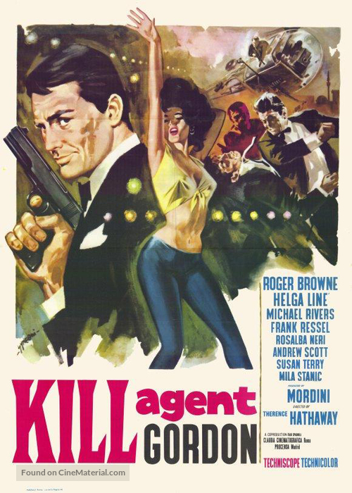 Password: Uccidete agente Gordon - Movie Poster