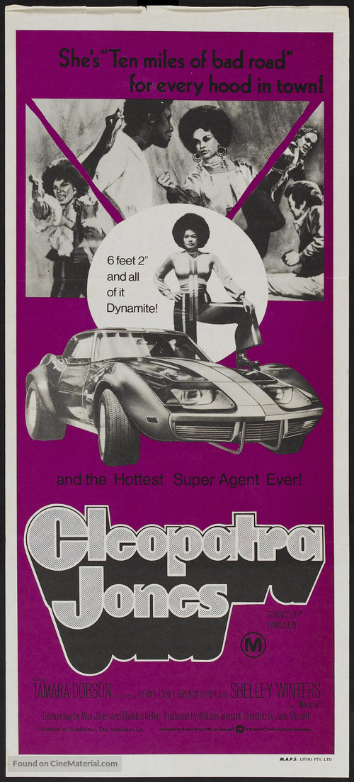 Cleopatra Jones - Australian Movie Poster