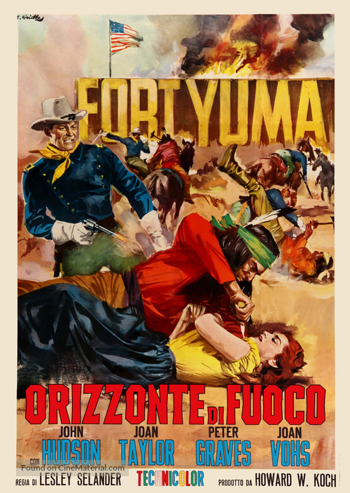 Fort Yuma - Italian Movie Poster